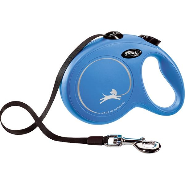 Vodítko Flexi Classic NEW L pásek 5 m modré 50 kg