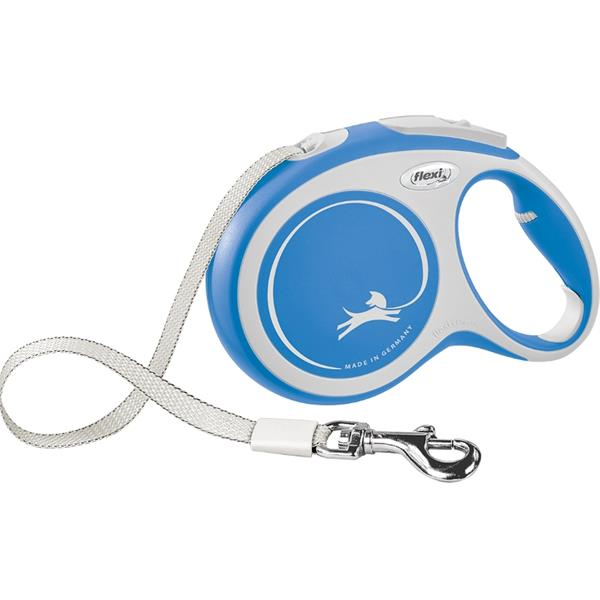 Vodítko Flexi New Comfort L pásek 8 m modré 50 kg