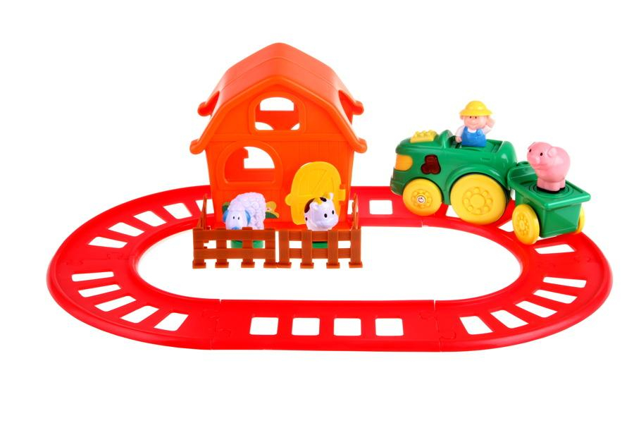 Alltoys Hudební farma - set s kolejemi